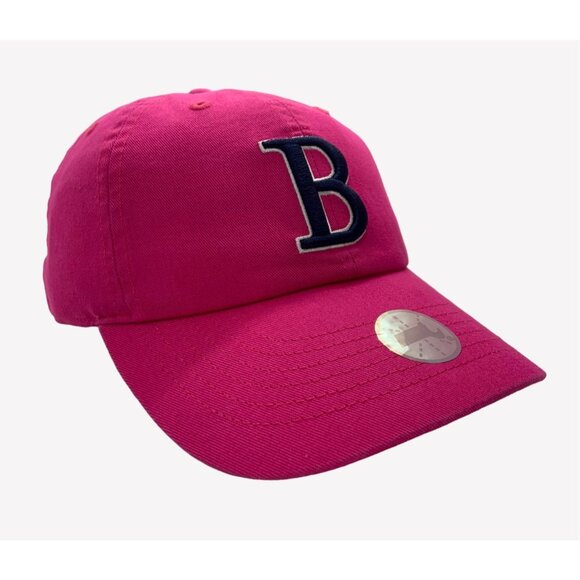 Boston massachusetts pink baseball cap hat for women 100% cotton, adjustable siz - Picture 1 of 5